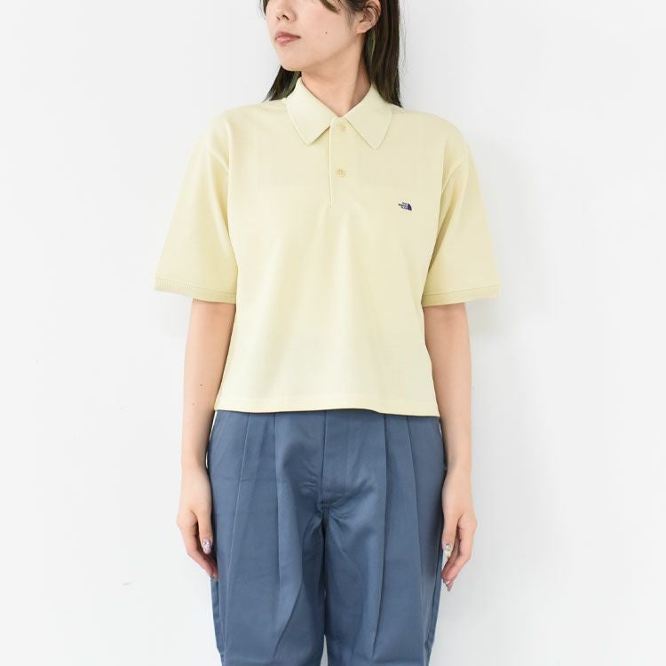 SALE 30％OFF】Moss Stitch Field Cropped Polo モスステッチ