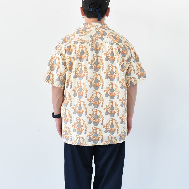 SALE 30％OFF】Open Collar Field S/S Shirt オープンカラーフィールド