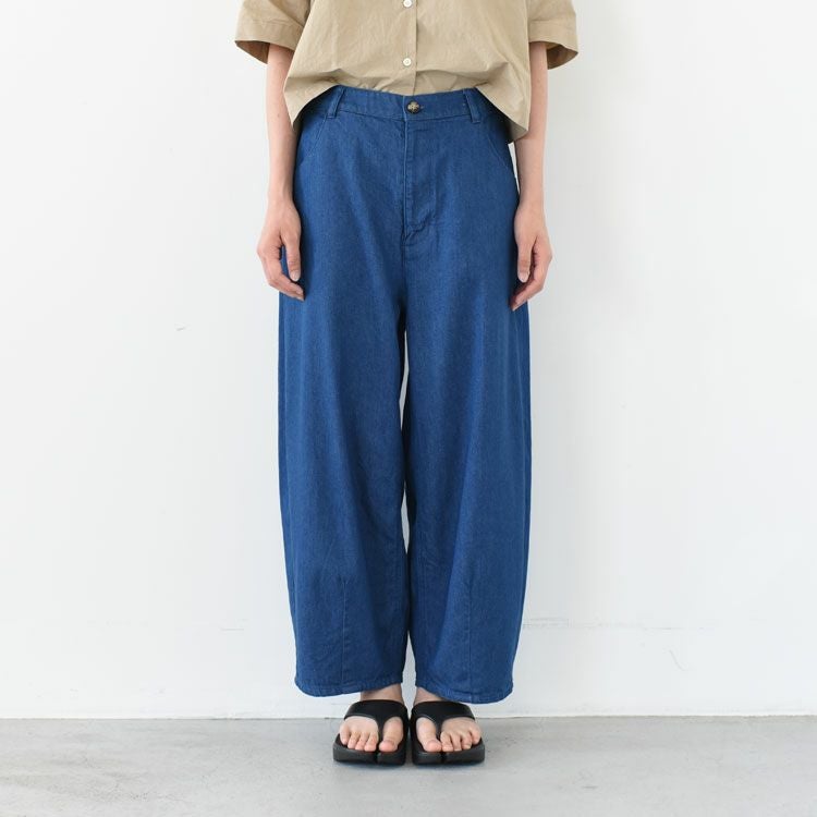 SALE 30％OFF】hi-waist curved denim ハイウエストカーブデニム
