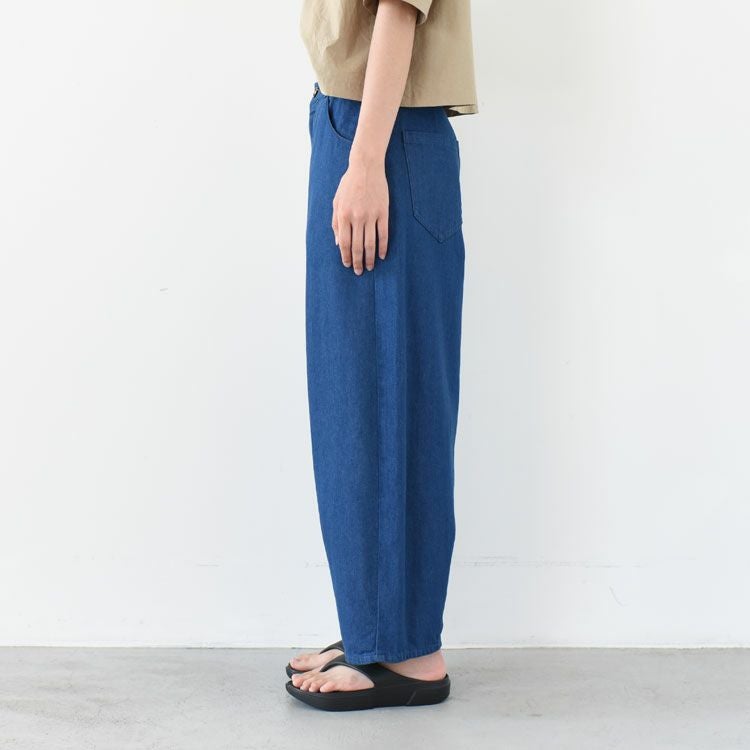 SALE 30％OFF】hi-waist curved denim ハイウエストカーブデニム