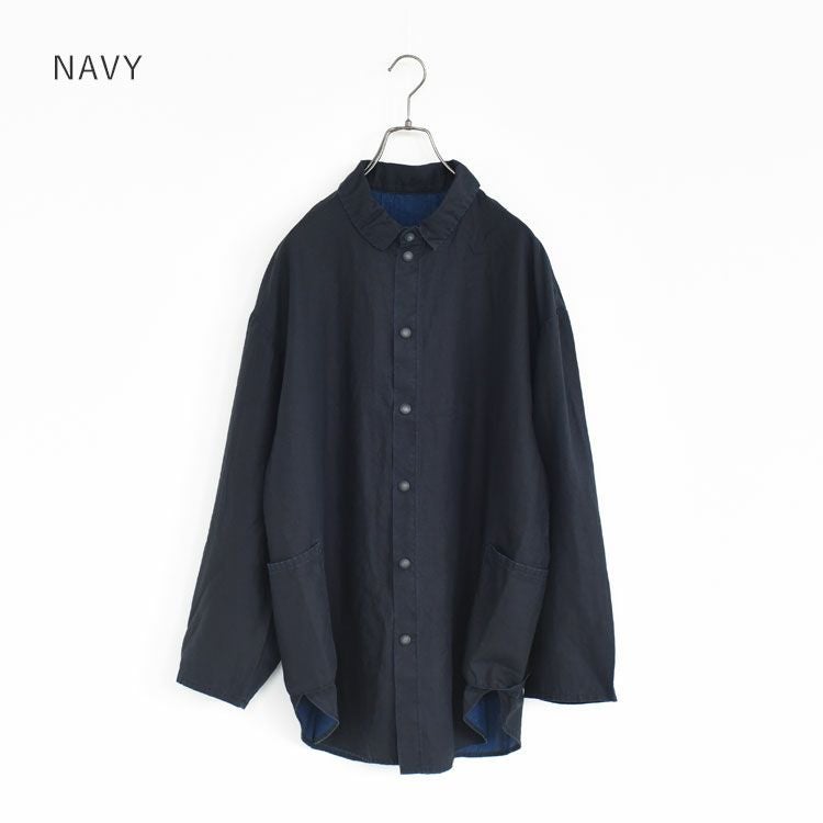 FARMER'S LINEN SHIRT JACKET ファーマーズリネンシャツジャケット