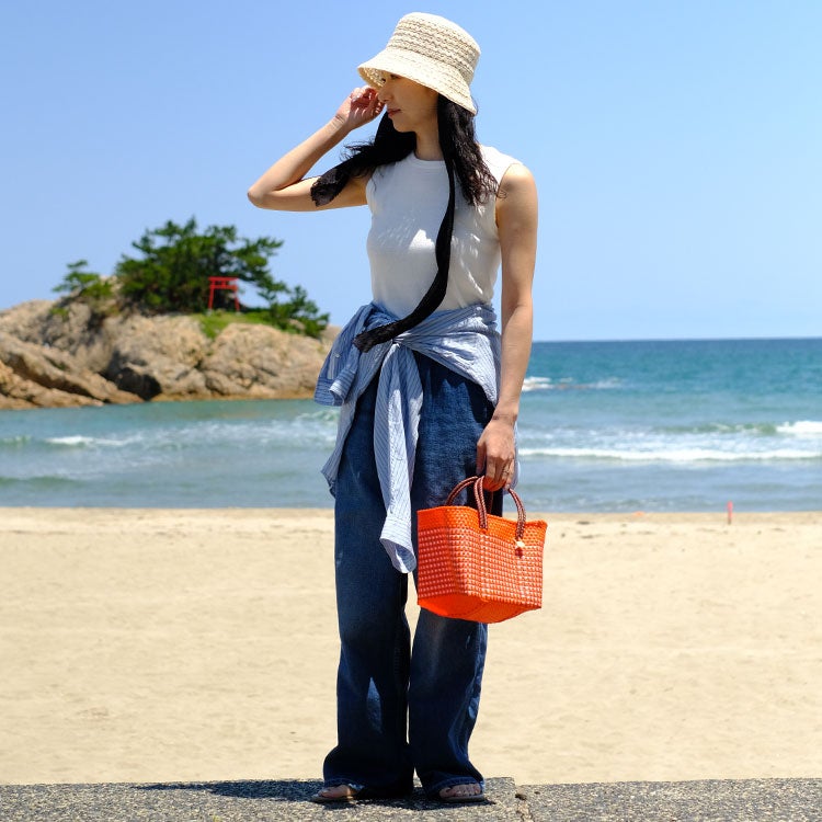 CIRCULAR RIB SLEEVELESS サーキュラーリブスリーブレス