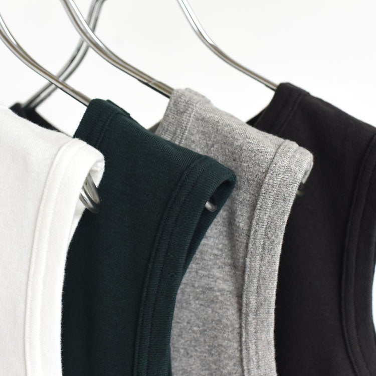 CIRCULAR RIB SLEEVELESS サーキュラーリブスリーブレス