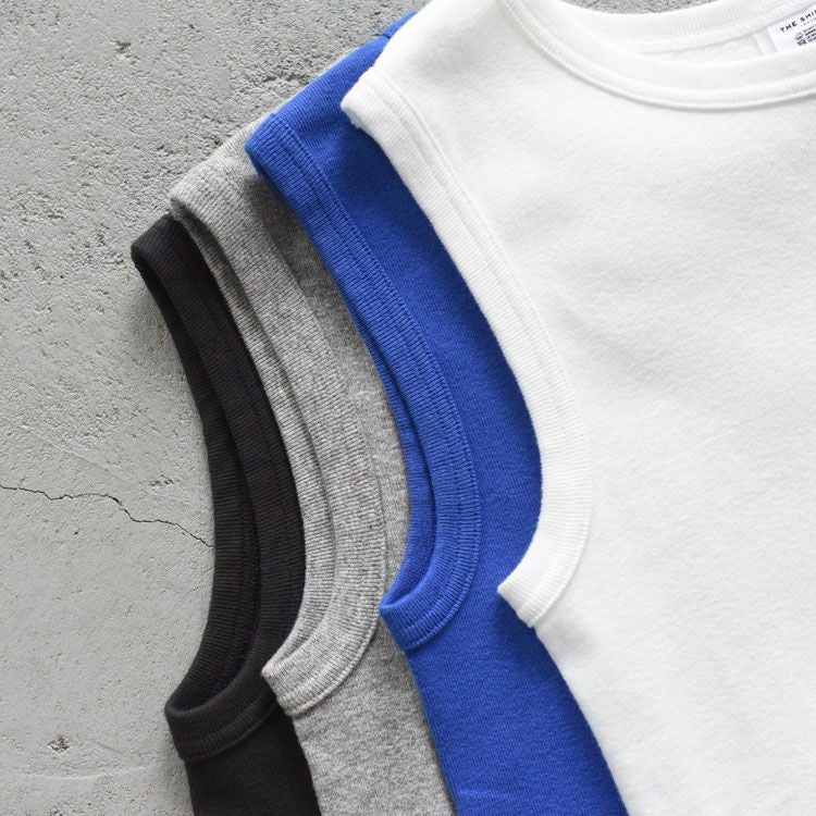 CIRCULAR RIB SLEEVELESS サーキュラーリブスリーブレス