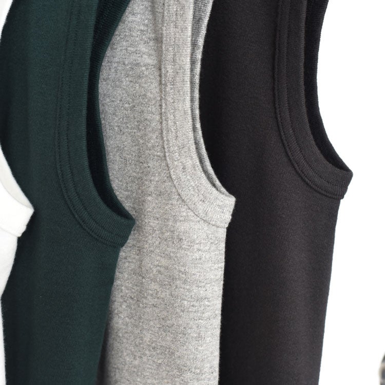 CIRCULAR RIB SLEEVELESS サーキュラーリブスリーブレス
