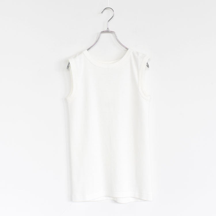 CIRCULAR RIB SLEEVELESS サーキュラーリブスリーブレス