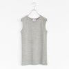 CIRCULAR RIB SLEEVELESS サーキュラーリブスリーブレス
