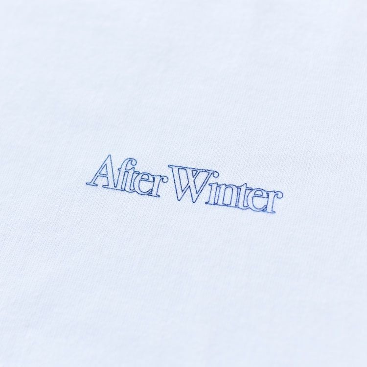 Ntural Dyed Edge Logo Te ナチュラルダイエッヂロゴTシャツ