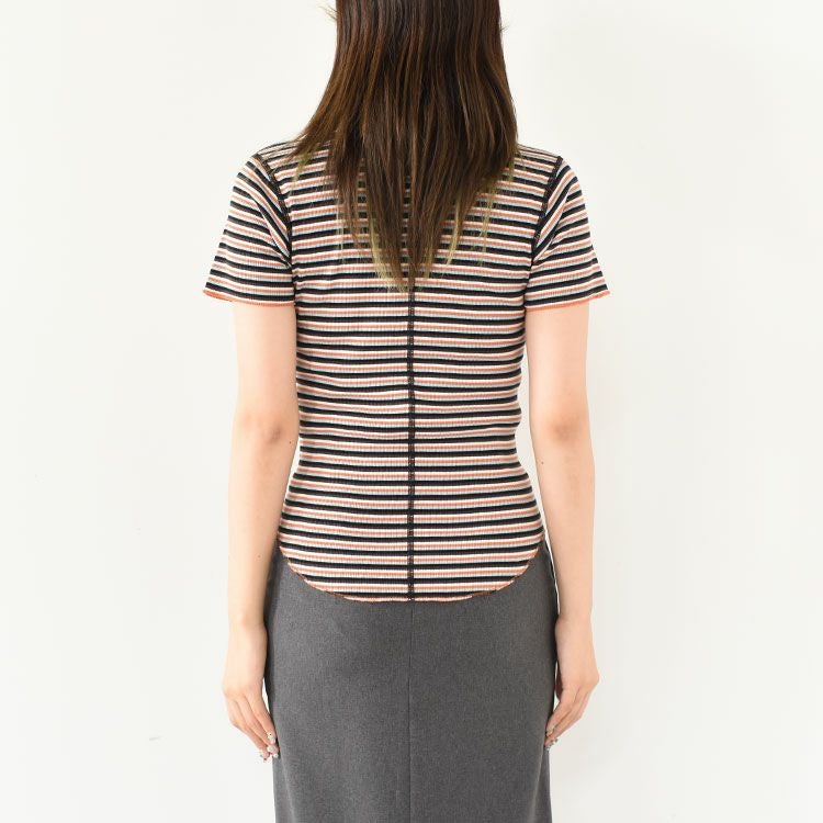MULTI BORDER TEE マルチボーダーTシャツ