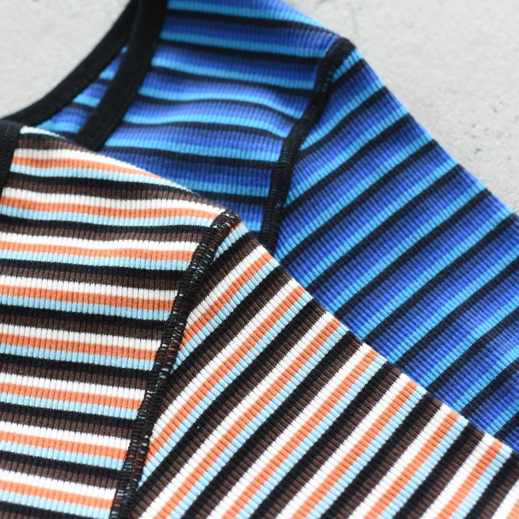SALE 30％OFF】MULTI BORDER TEE マルチボーダーTシャツ/THE SHINZONE