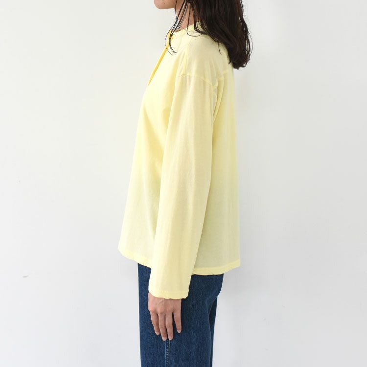 【SALE 20％OFF】HIGH TWIST COTTON CD ハイツイストコットンカーディガン/THE SHINZONE(シンゾーン)【返品交換不可】