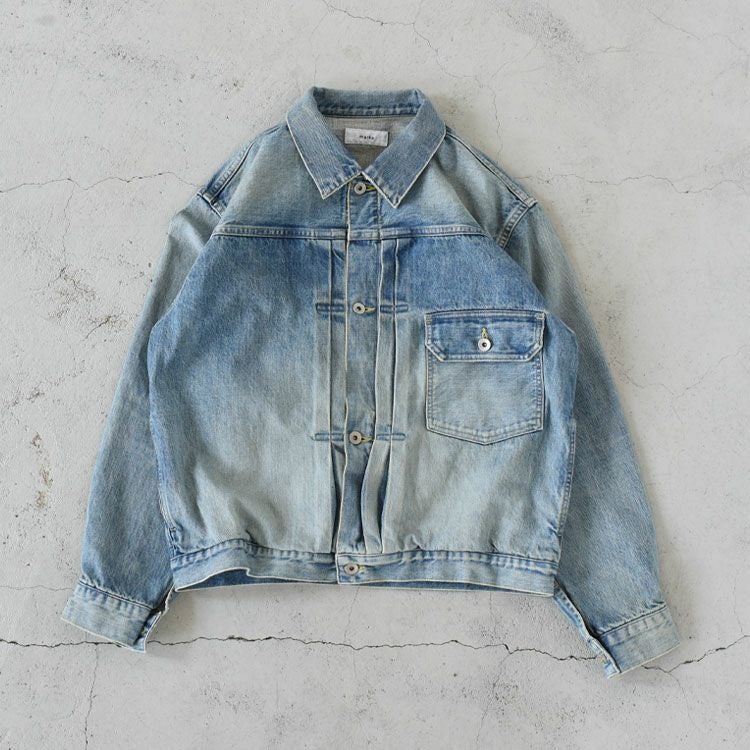 ラ*ル様 新品　【MARKA/マーカ】50s JACKET marka (マーカ) LAPELLESS JACKET / ラペルレスジャケット