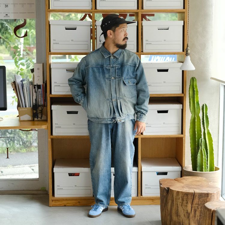 SALE 20％OFF】ORGANIC COTTON 13.5oz SELVEDGE DENIM NEW TYPE1 DENIM