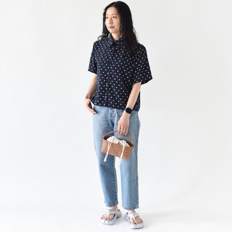NEW-FLIP-FLOP 厚底タビサンダル シルバー