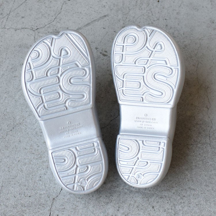 NEW-FLIP-FLOP 厚底タビサンダル シルバー