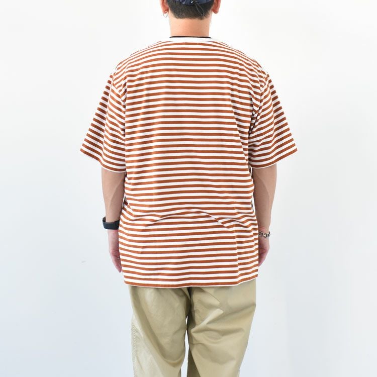 SALE 30％OFF】COOLMAX Stripe Jersey Tee ストライプジャージーT