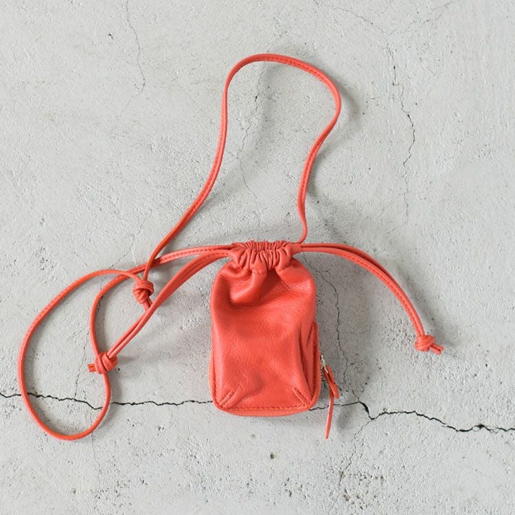 [CABO]DRAWSTRING NECK PURSE ドローストリングネックパース