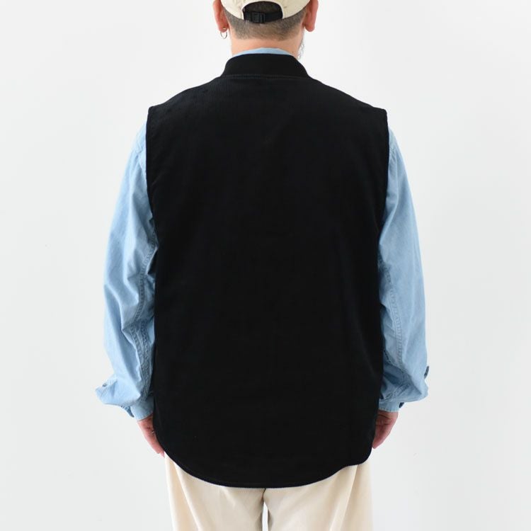 SALE 20％OFF】ORGANIC COTTON CORDUROY WORKERS VEST オーガニック