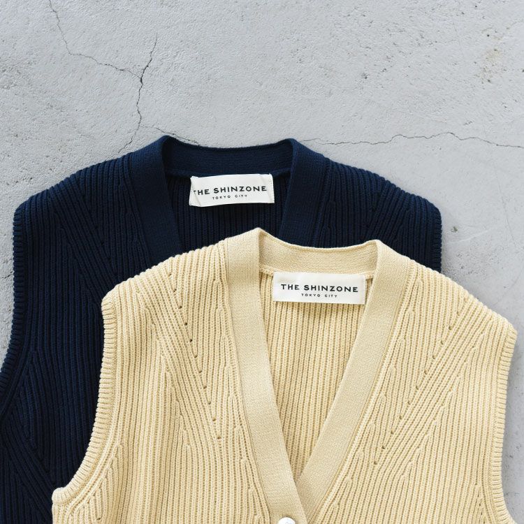 SALE 30％OFF】FULL CARDIGAN KNIT VEST フルカーディガンニットベスト