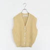FULL CARDIGAN KNIT VEST フルカーディガンニットベスト