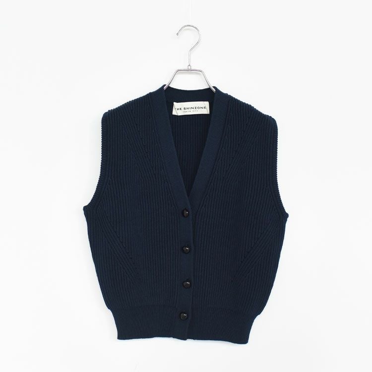 THE SHINZONE シンゾーン Vネック ビッグ ベスト BIG VEST Shinzone｜Vネック ビッグ ベスト “BIG VEST” 23smsjk03-mn - Piu di