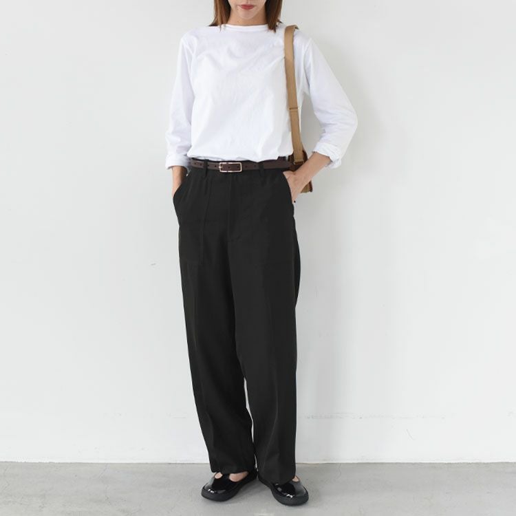 PACK LONG SLEEVE TEE パックロングスリーブTEE/24AMSCU04/THE