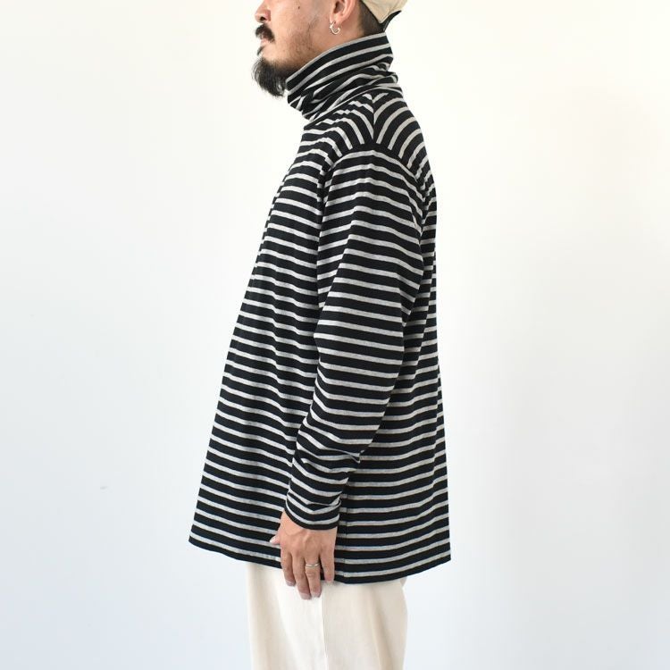 H/W BEATNIK BORDER TURTLENECKE ビートニクボーダータートルネック