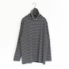 H/W BEATNIK BORDER TURTLENECKE  ビートニクボーダータートルネック