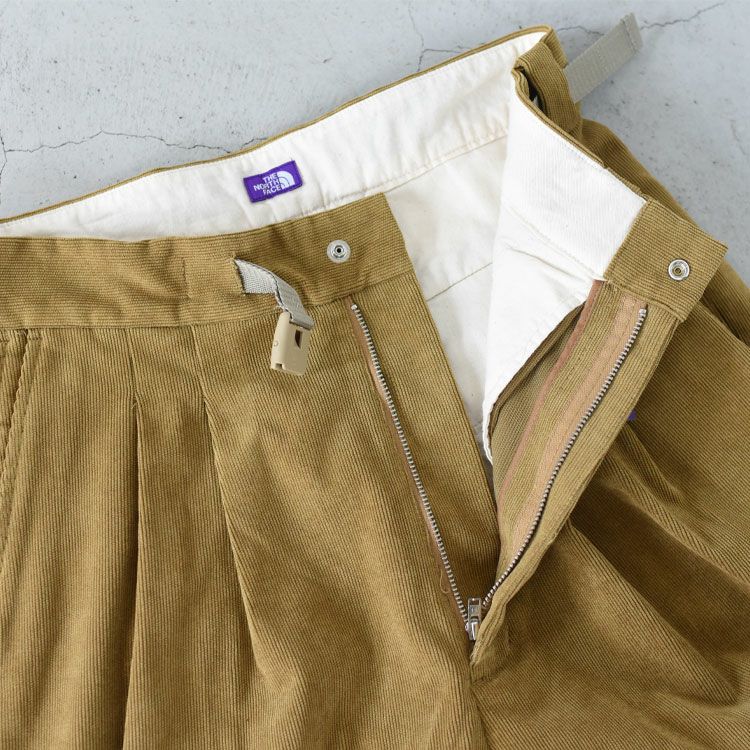 SALE 30％OFF】Corduroy Field Tuck Pants コーデュロイフィールド