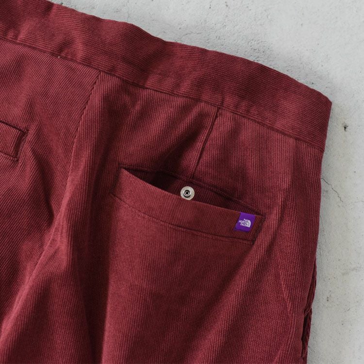 SALE 30％OFF】Corduroy Field Tuck Pants コーデュロイフィールド
