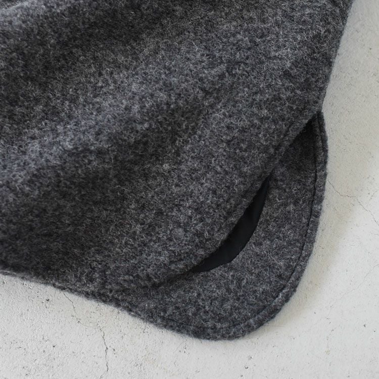 新品 ナナミカ ウインドストッパー ニットドレス 0 ワンピースコート ネイビー SALE 30％OFF】WINDSTOPPER Sliver Knit Dress ウインドストッパー