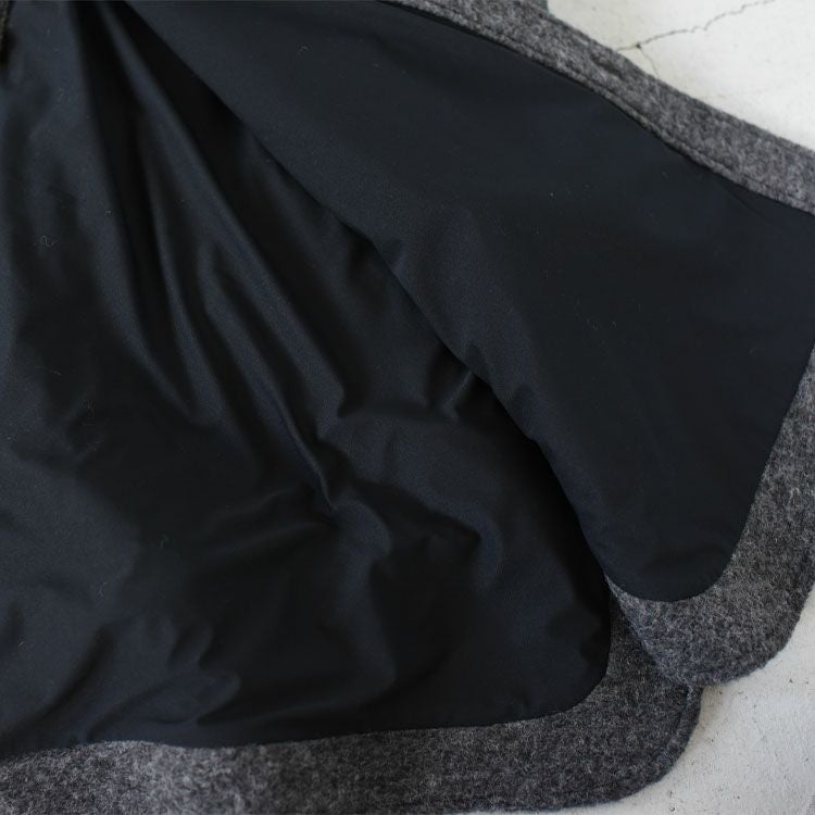 新品 ナナミカ ウインドストッパー ニットドレス 0 ワンピースコート ネイビー SALE 30％OFF】WINDSTOPPER Sliver Knit Dress ウインドストッパー