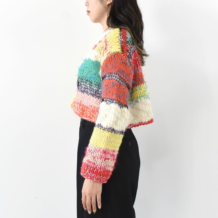 SALE 30％OFF】chunky hand knit cardigan チャンキーハンドニット