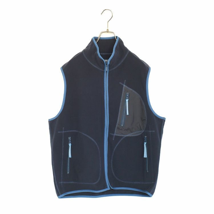 FLEECE ZIP UP VEST フリースジップアップベスト/PORTER CLASSIC