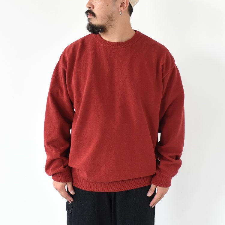 SALE 30％OFF】crepuscule ×BINGOYA Light Moss Stitch Crew-Neck