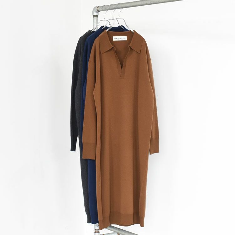 SALE 30％OFF】LONG KNIT DRESS ロングニットドレス/THE SHINZONE