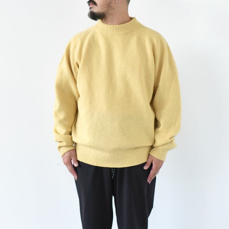 SALE 20％OFF】WG Moc Neck P/O ホールガーメント モックネックプル