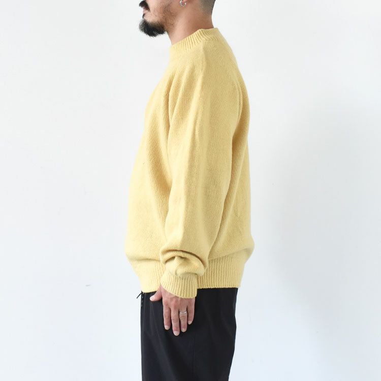 SALE 20％OFF】WG Moc Neck P/O ホールガーメント モックネックプル