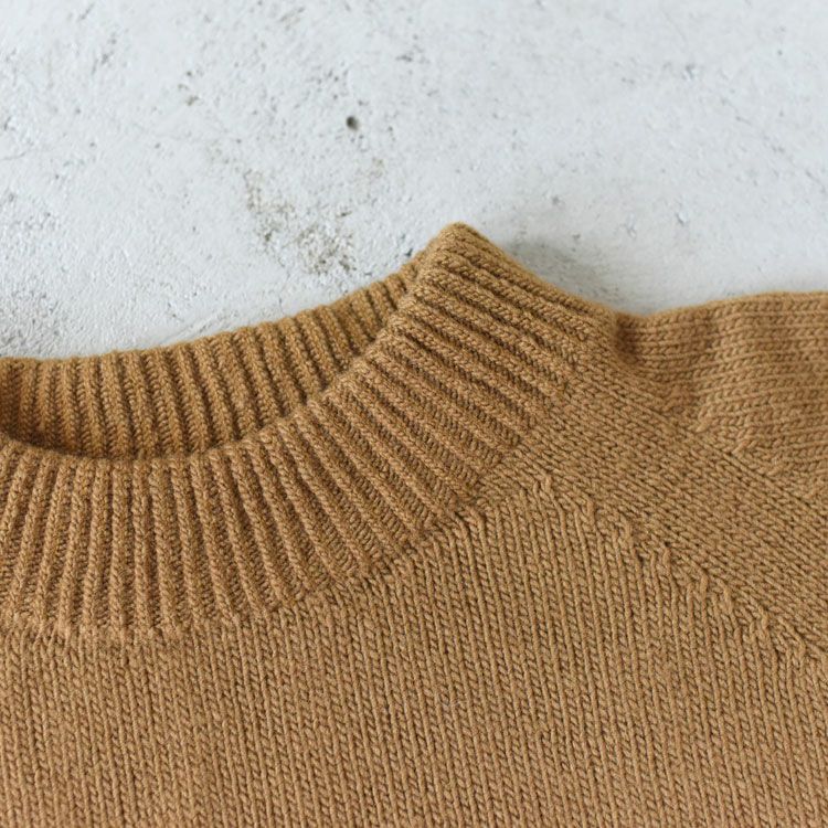 SALE 20％OFF】WG Moc Neck P/O ホールガーメント モックネックプル