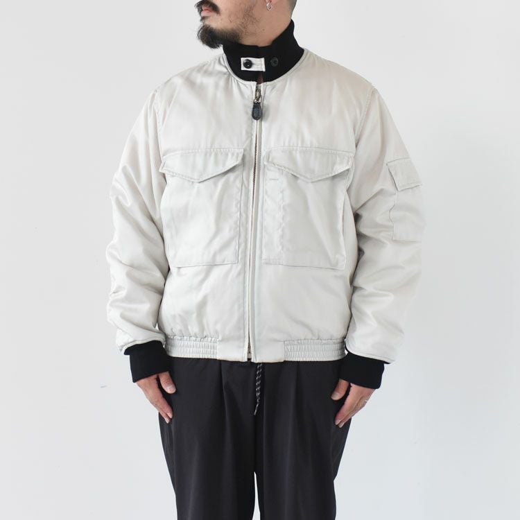 LGB アイボリー ジッパージャケット S L.G.B./ZIP UP – CIRCUS by MANIAC