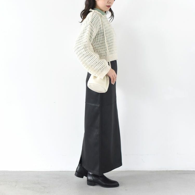 SALE 40％OFF】Ecoleather Tight Skirt エコレザータイトスカート