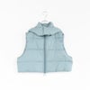 [ WILD THINGS × unfil ] cropped hoodie vest クロップドフーディベスト