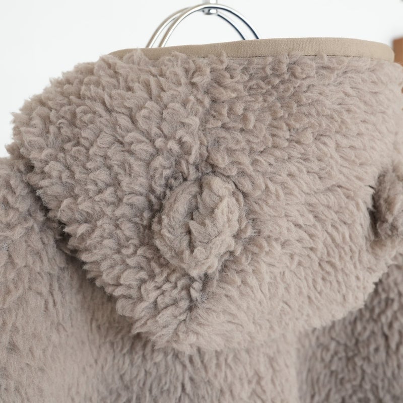 B Cuddle Fleece Poncho カドルフリースポンチョ（ベビー）