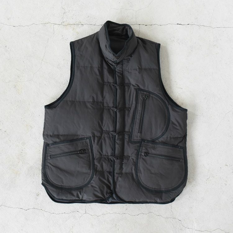 WEATHER CHINESE DOWN VEST ウェザーチャイニーズダウンベスト