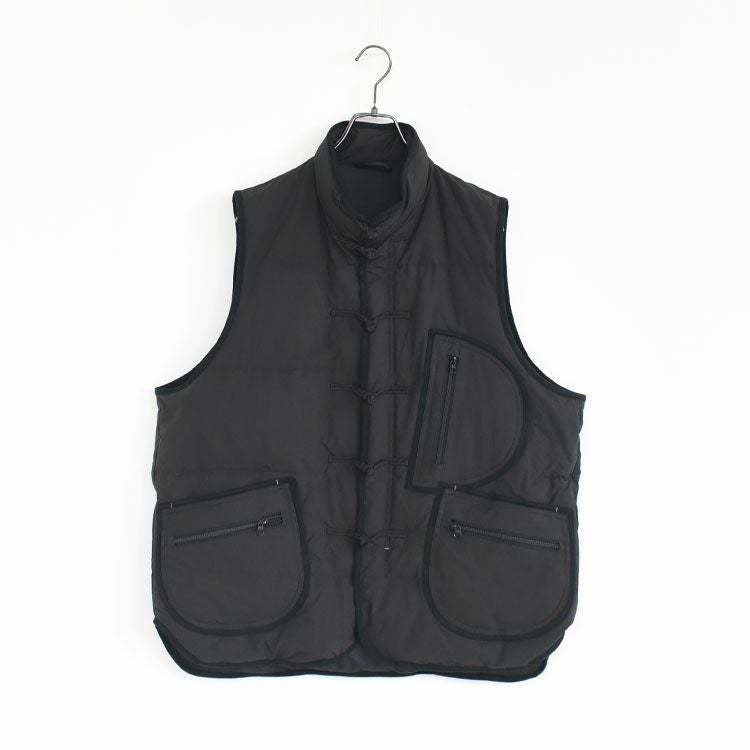 WEATHER CHINESE DOWN VEST ウェザーチャイニーズダウンベスト/PORTER