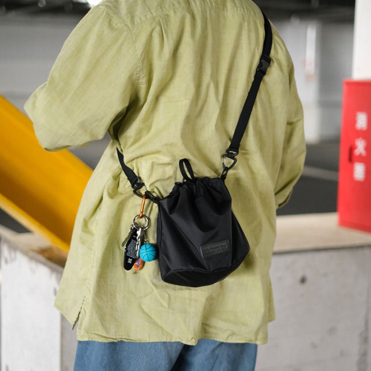 BINGOYA別注 DRAWSTRING BAG ドローストリング 巾着バッグ