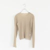 pleats crew neck P/O プリーツクルーネックプルオーバー