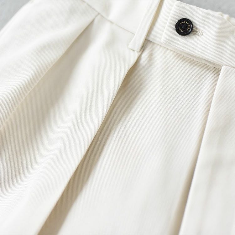 DOUBLE PLEATED TROUSERS ダブルプリーテッドトラウザーズ