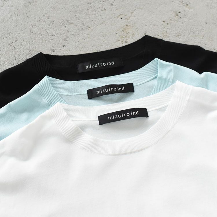 crew neck half slv P/O クルーネックハーフスリーブプルオーバー