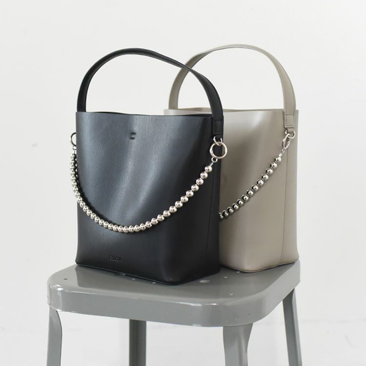 SHOULDER BAG METALIC BALL STRAP ショルダーバッグ メタリックボールストラップ